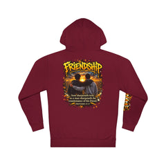 Friendship 'Iron Sharpens Iron' Hoodie – Inspirational Christian Graphic Pullover