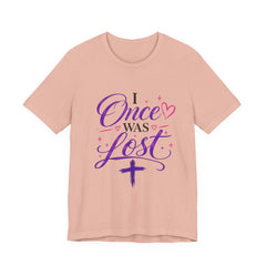 Once Was Lost, Now Found Christian T‑Shirt (Luke 15:24)