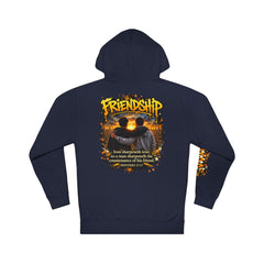 Friendship 'Iron Sharpens Iron' Hoodie – Inspirational Christian Graphic Pullover