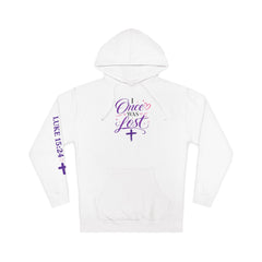 I Once Was Lost-/ Luke 15:24 Christian Hoodie - #2