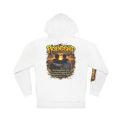 Friendship 'Iron Sharpens Iron' Hoodie – Inspirational Christian Graphic Pullover