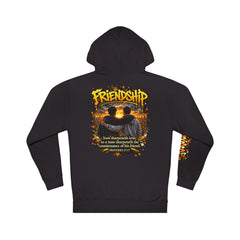Friendship 'Iron Sharpens Iron' Hoodie – Inspirational Christian Graphic Pullover