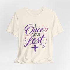 Once Was Lost, Now Found Christian T‑Shirt (Luke 15:24)