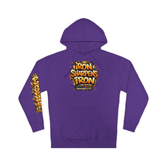 Friendship 'Iron Sharpens Iron' Hoodie – Inspirational Christian Graphic Pullover