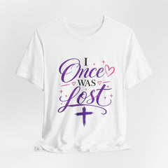 Once Was Lost, Now Found Christian T‑Shirt (Luke 15:24)