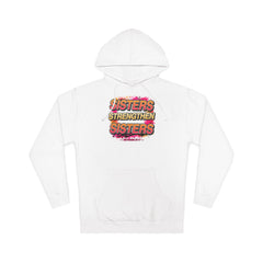 Sisterhood Hoodie — "Sisters Strengthen Sisters" Proverbs 27:17 Inspirational Pullover
