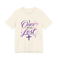 Once Was Lost, Now Found Christian T‑Shirt (Luke 15:24)