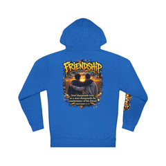 Friendship 'Iron Sharpens Iron' Hoodie – Inspirational Christian Graphic Pullover