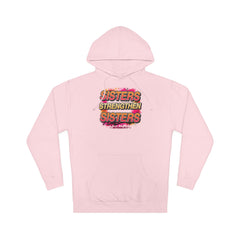 Sisterhood Hoodie — "Sisters Strengthen Sisters" Proverbs 27:17 Inspirational Pullover