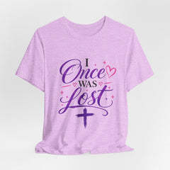 Once Was Lost, Now Found Christian T‑Shirt (Luke 15:24)