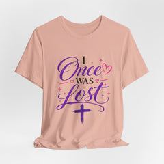 Once Was Lost, Now Found Christian T‑Shirt (Luke 15:24)