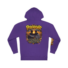 Friendship 'Iron Sharpens Iron' Hoodie – Inspirational Christian Graphic Pullover
